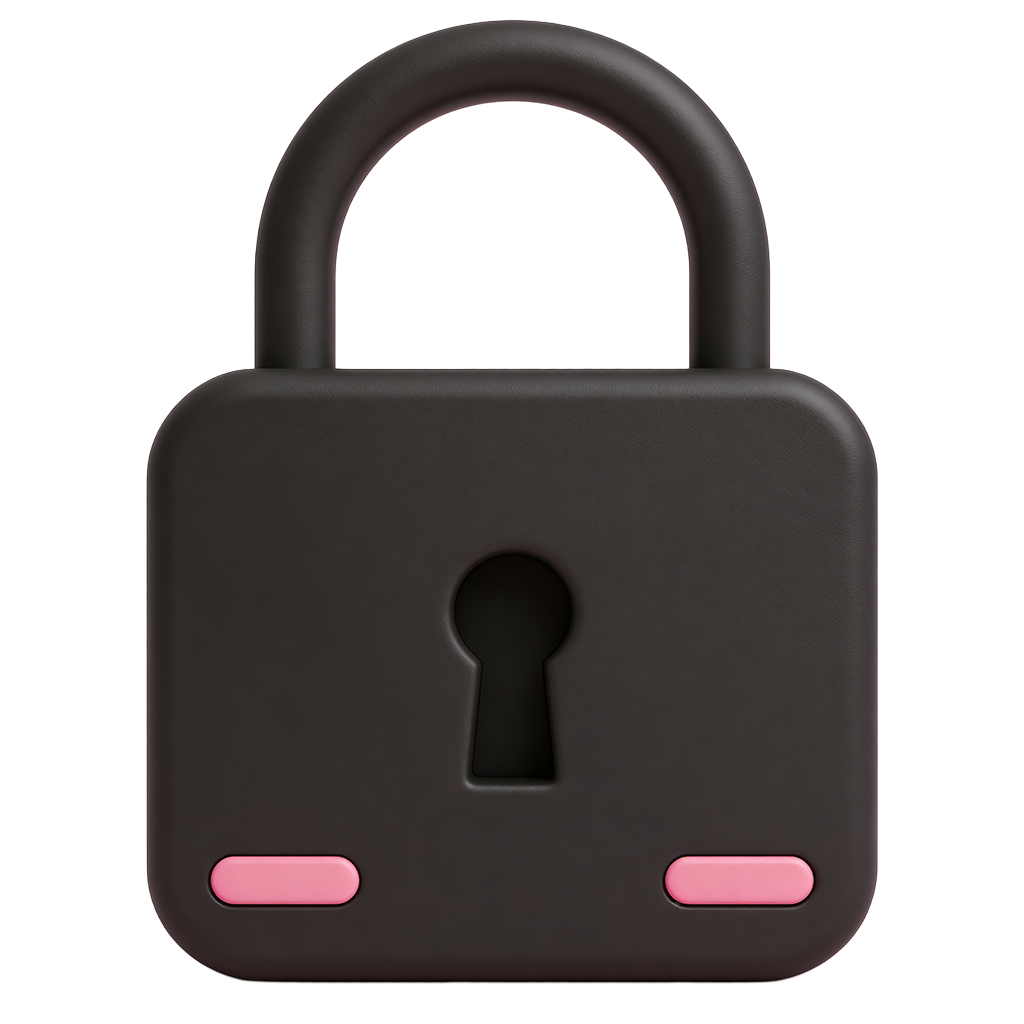 Encrypted on your device
